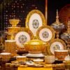 High-end enamel tableware